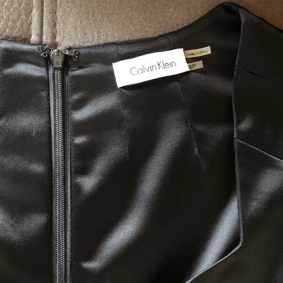 CALVIN KLEIN Black Sleeveless Dress S8P - Picture 8 of 9